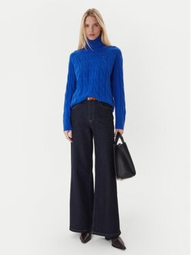 Tommy Hilfiger Golf WW0WW46791 Niebieski Regular Fit