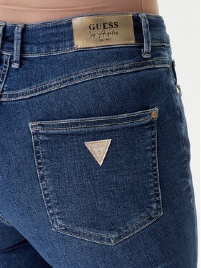 Guess Jeansy W5BA28 D0793 Niebieski Skinny Fit