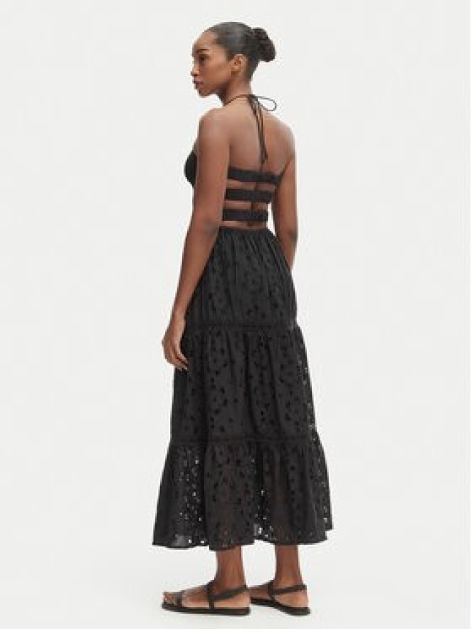 Iconique Sukienka letnia Sirya IC26-007 Czarny Regular Fit