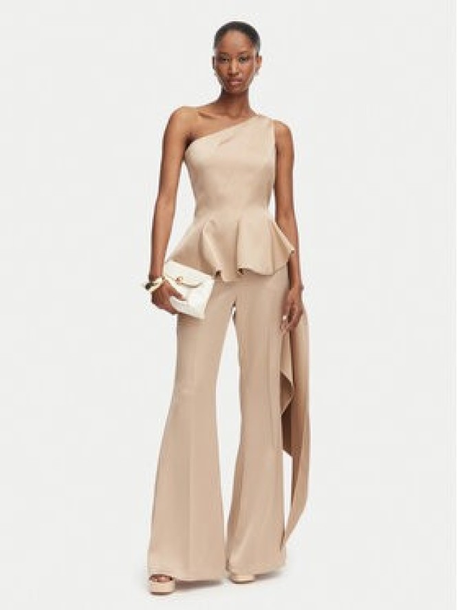 Babylon Top S00356 Beżowy Regular Fit