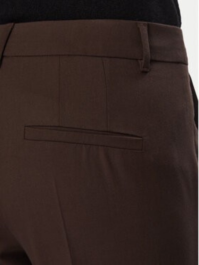 Marella Spodnie materiałowe Esordio 2623136201 Brązowy Regular Fit