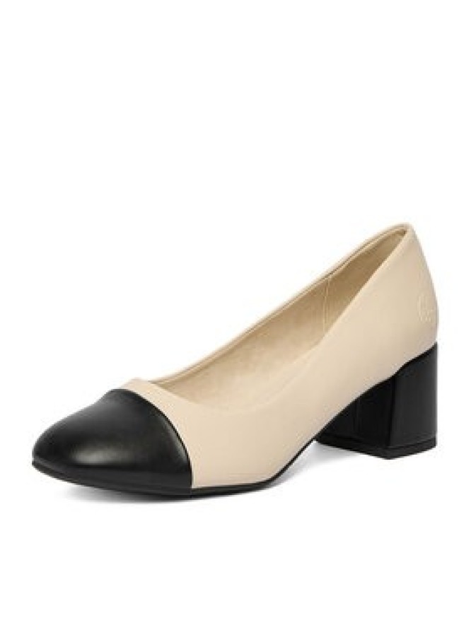 Rieker Czółenka 44760-60 Beżowy