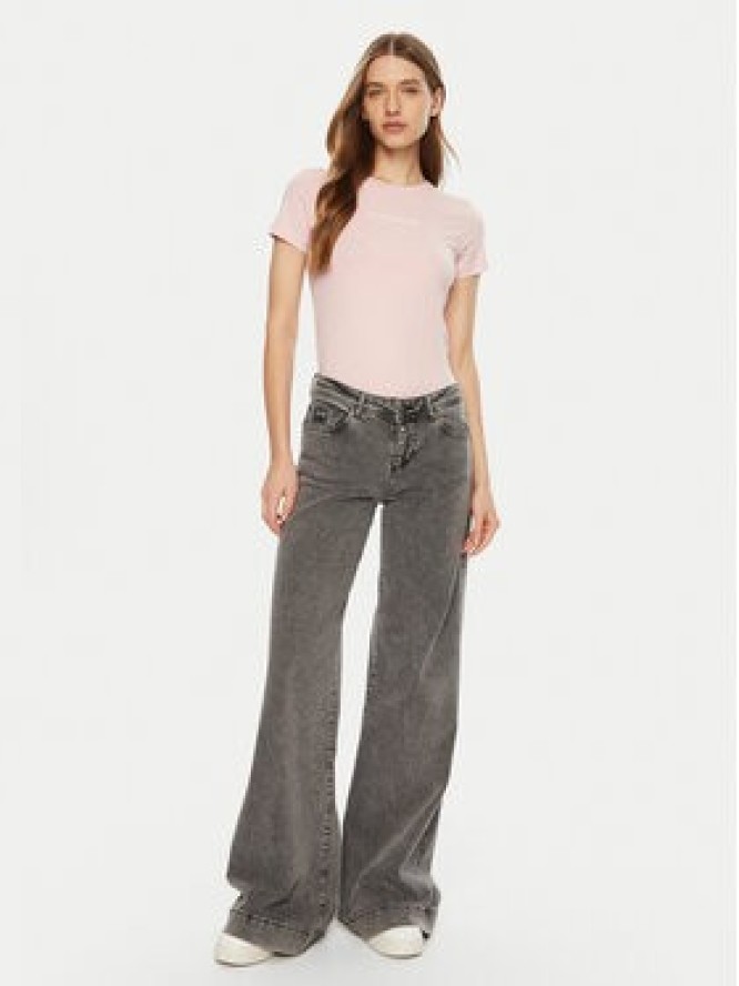 Guess Jeans T-Shirt W4YI01 J1314 Różowy Regular Fit