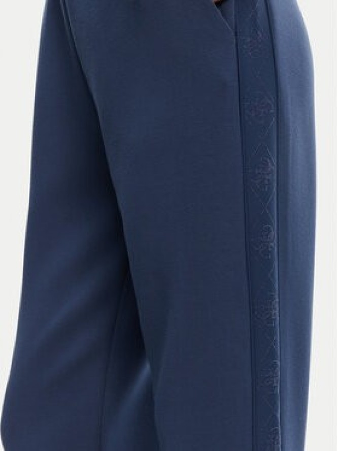 Guess Spodnie dresowe W5YB11 KBYE2 Granatowy Regular Fit