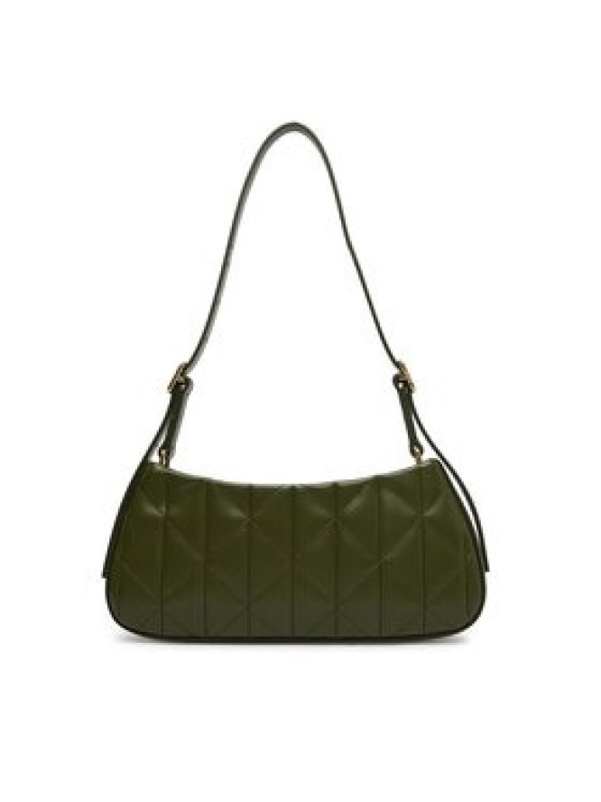 Calvin Klein Torebka Quilted Small Shoulder Bag LV04F3327G Zielony