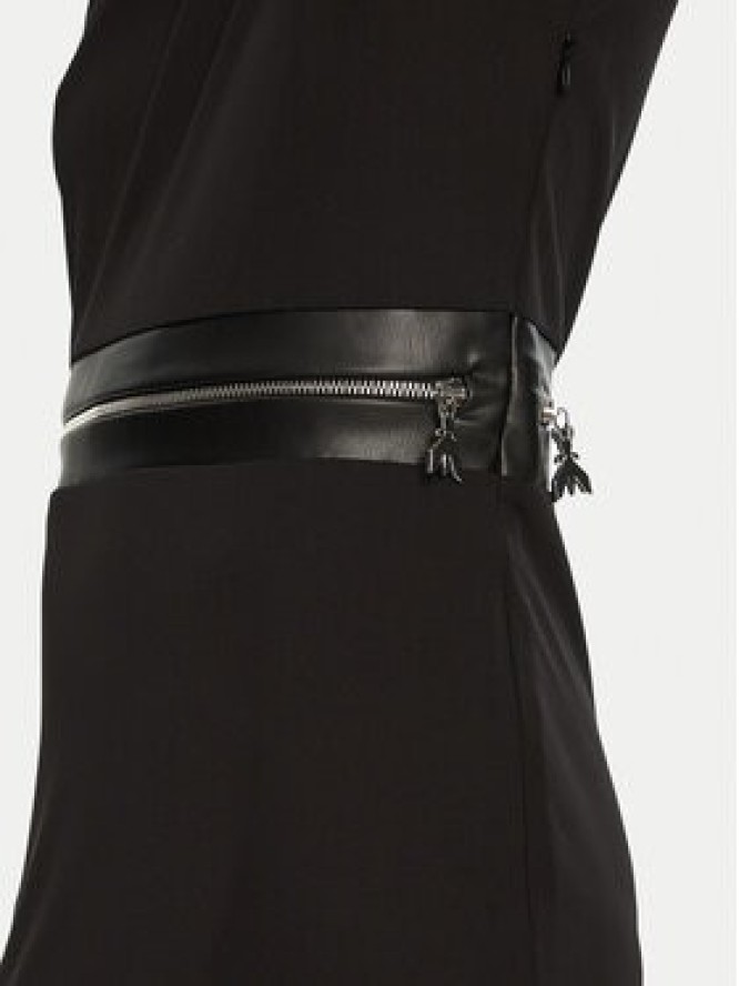 Patrizia Pepe Sukienka koktajlowa 8A1253 J171 Czarny Regular Fit