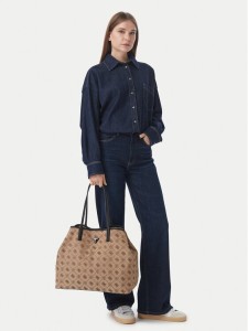 Guess Torebka VICTTORIA HWJP95 14290 Brązowy jasny