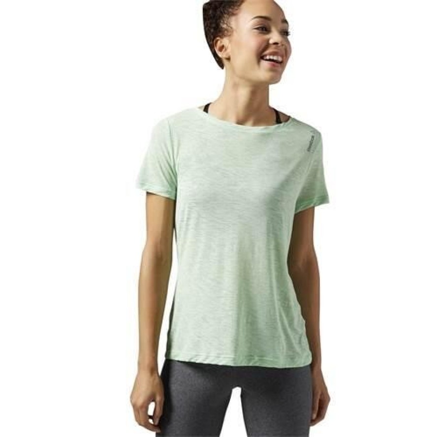 Koszulka sportowa damska Reebok Wor Light Slub Tee