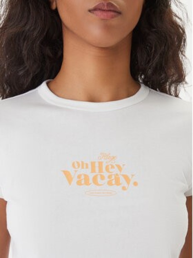 HUGO T-Shirt Dichroma_B 50560769 Biały Slim Fit