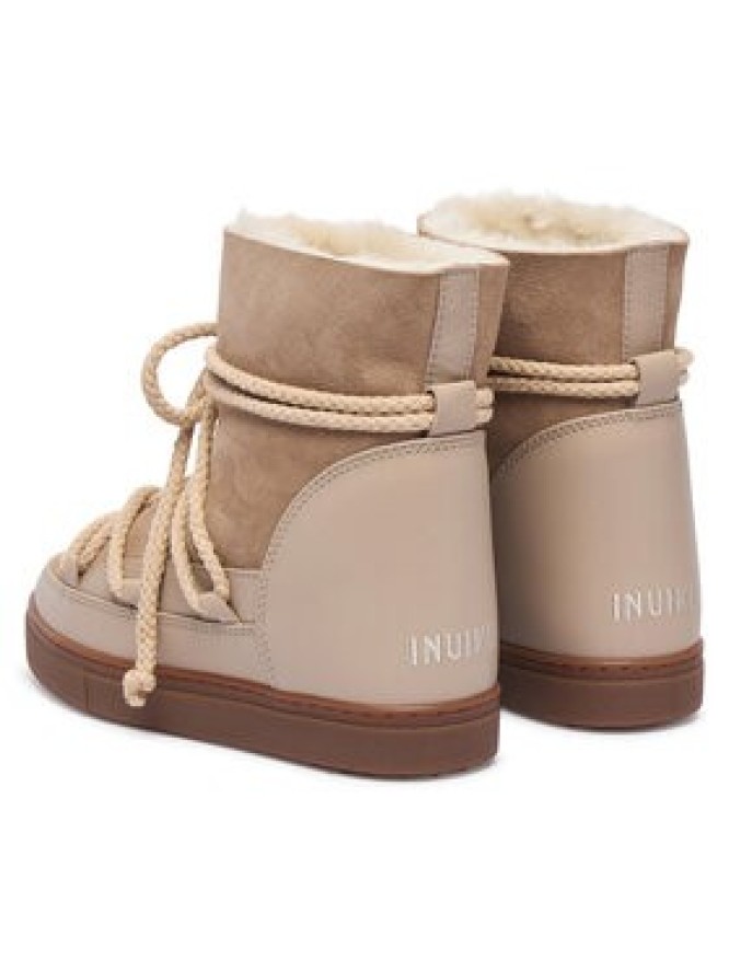 Inuikii Śniegowce Classic Wedge 1001.004.0042.250 Beżowy