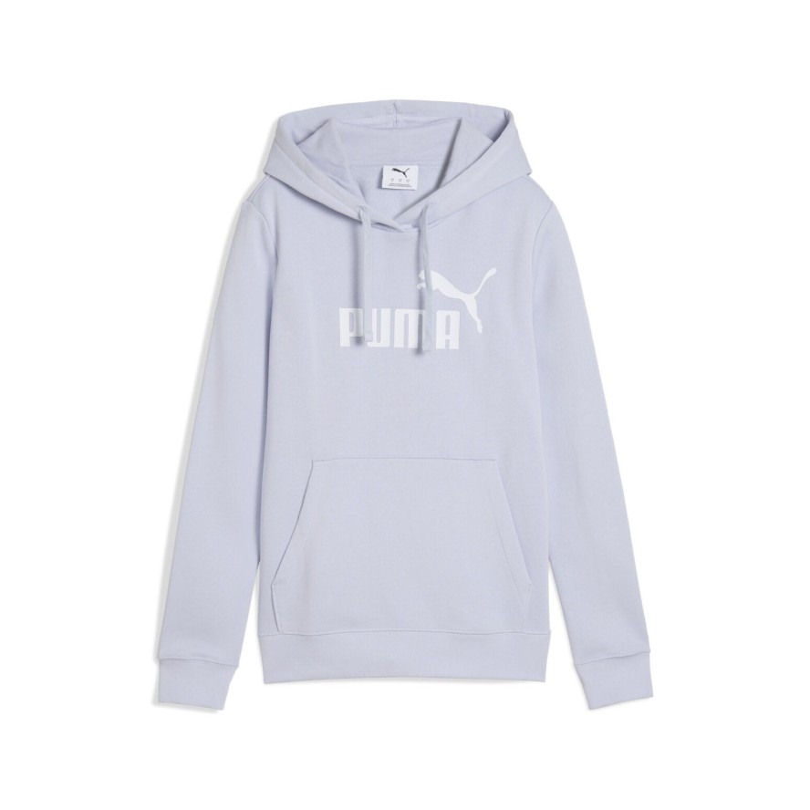 Damska bluza z kapturem z logo No.1 ESS PUMA Cool Weather Blue