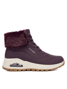 Skechers Trzewiki Uno Rugged 167274/WINE Bordowy
