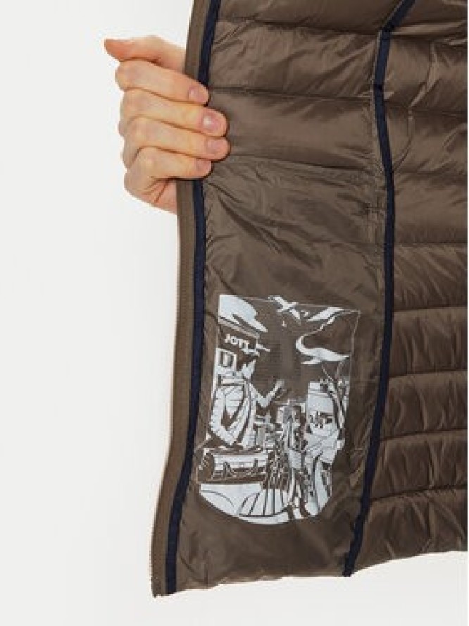 Jott Kurtka puchowa Cloe P000WDOW01 Beżowy Slim Fit