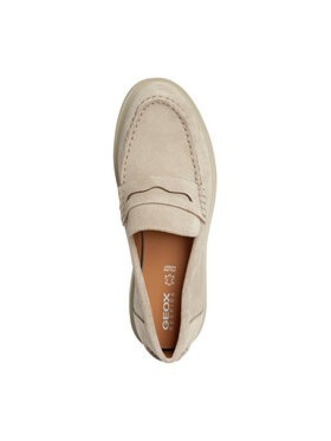 Geox Loafersy D Spherica Ec1 B D65DKB 00022 C5004 Beżowy