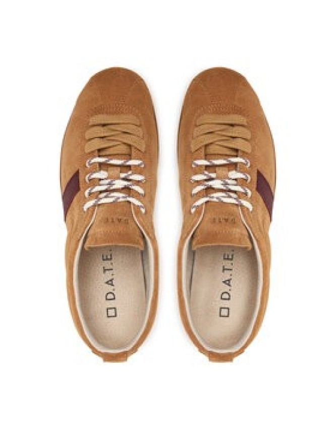 D.A.T.E. Sneakersy Prima W451-PR-SD Brązowy