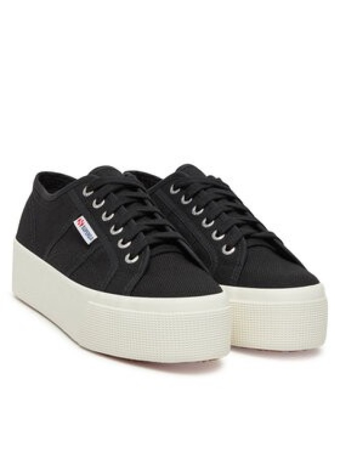 Superga Tenisówki 2790 Platform S9111LW Czarny
