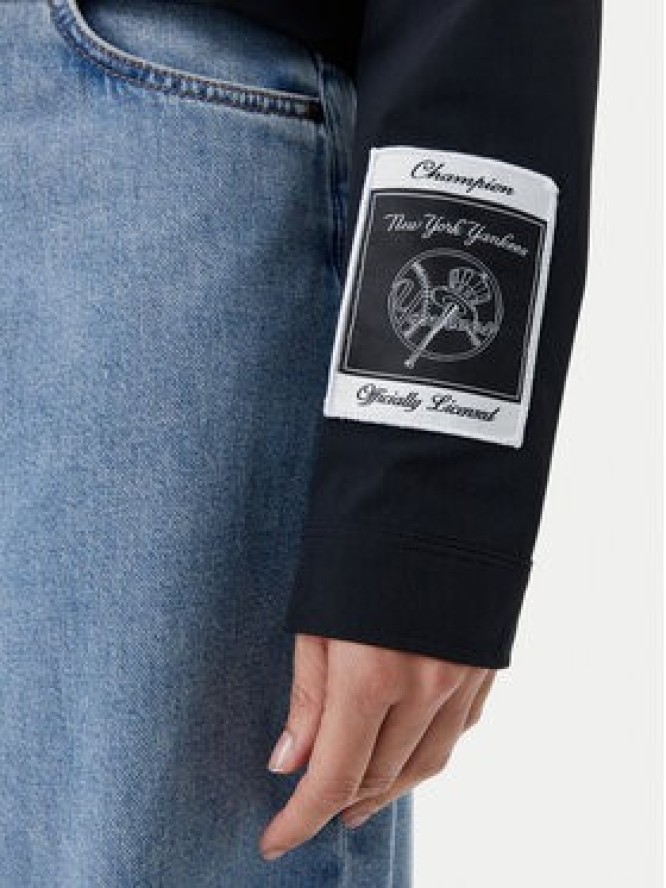 Champion Kurtka przejściowa 117976 Czarny Regular Fit