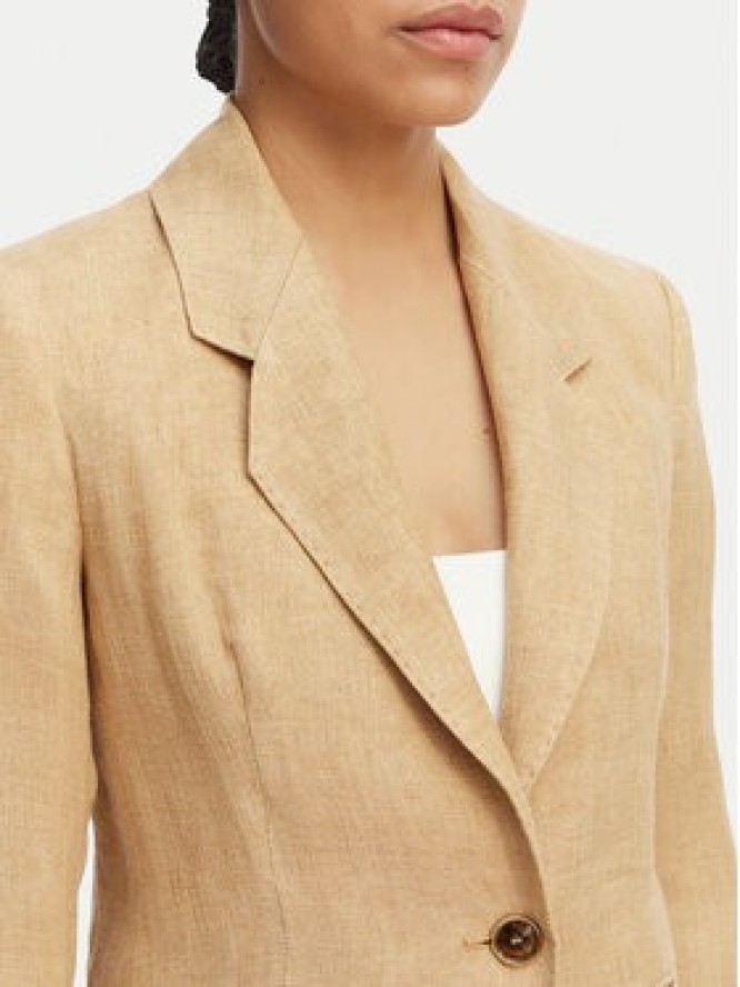 Marella Marynarka Cardato 2613041092 Beżowy Regular Fit