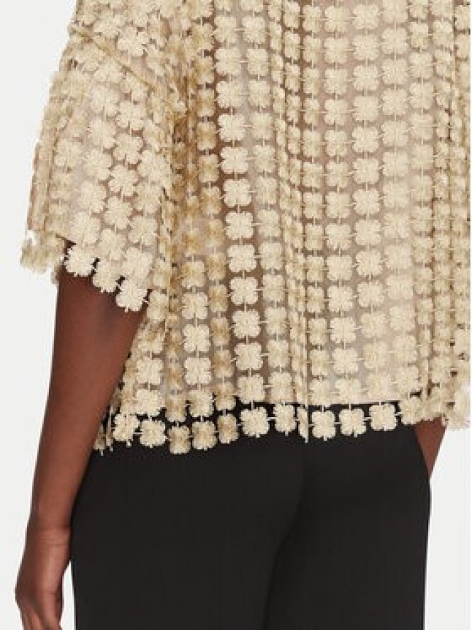 Bruuns Bazaar Bluzka Carisa BBW4529 Złoty Loose Fit