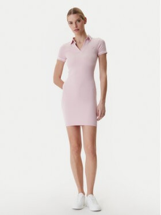 Guess Sukienka codzienna V6RK02 Z4692 Różowy Regular Fit