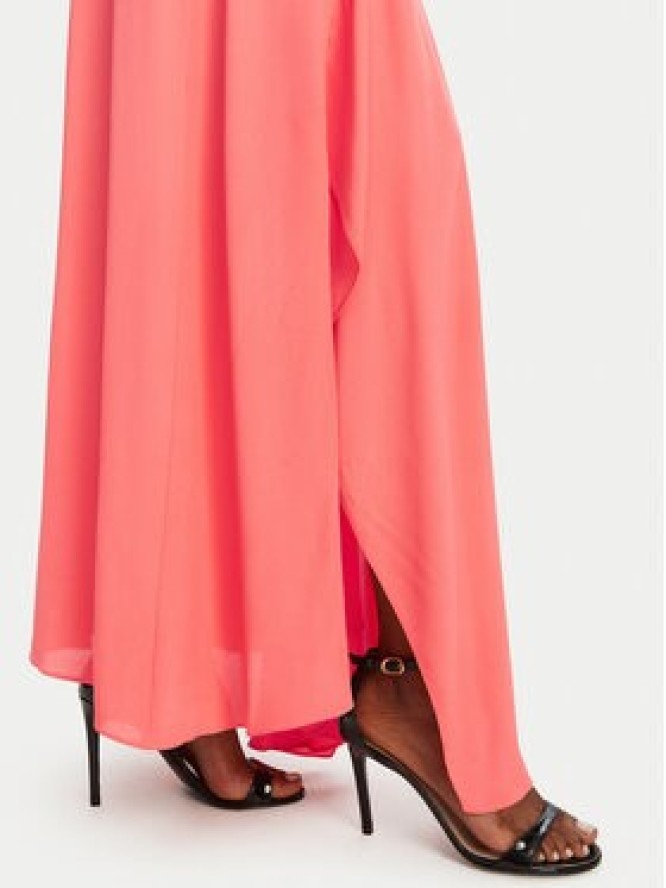 Patrizia Pepe Sukienka koktajlowa 2A2936 A8I1 R854 Koralowy Regular Fit