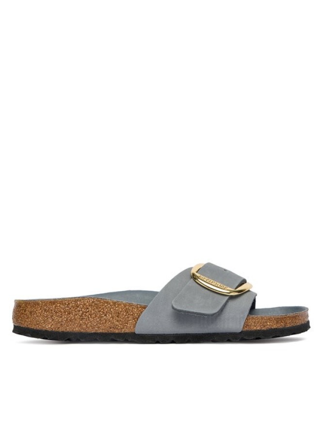 Birkenstock Klapki Madrid Big Buckle Hex 1032090 Szary