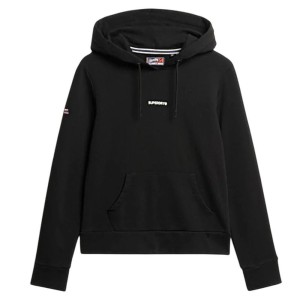 Jednokolorowa bluza z kapturem damska Superdry