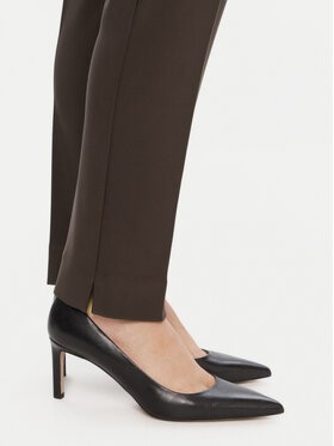 Joseph Ribkoff Spodnie materiałowe 144092F25 Brązowy Slim Fit