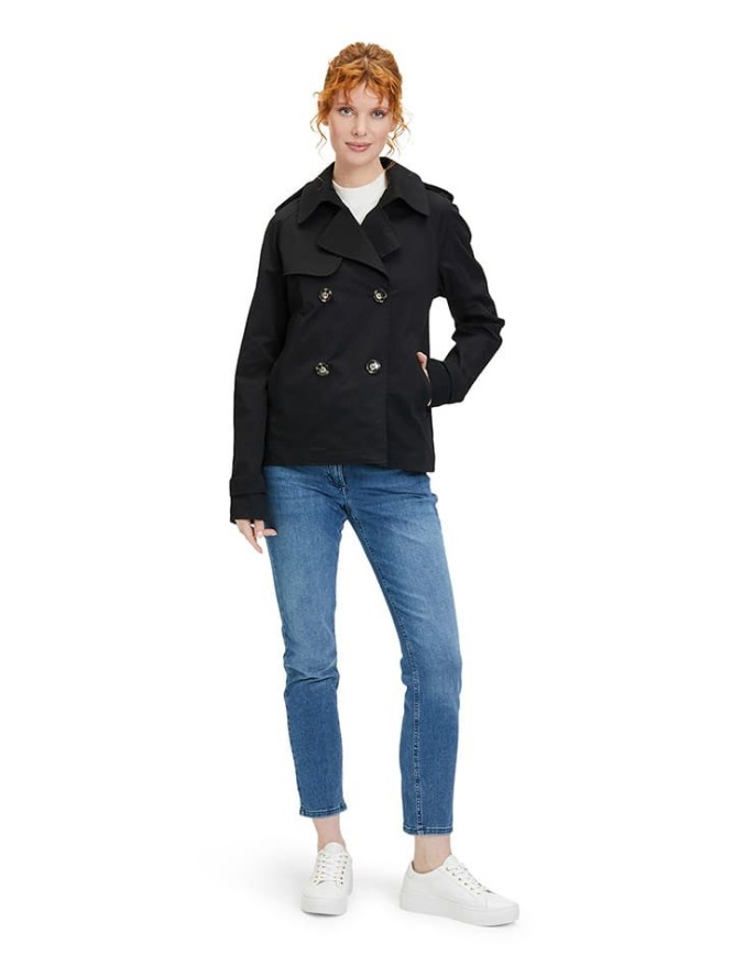 AMBER & JUNE Kurtka przejściowa w kolorze czarnym rozmiar: 42