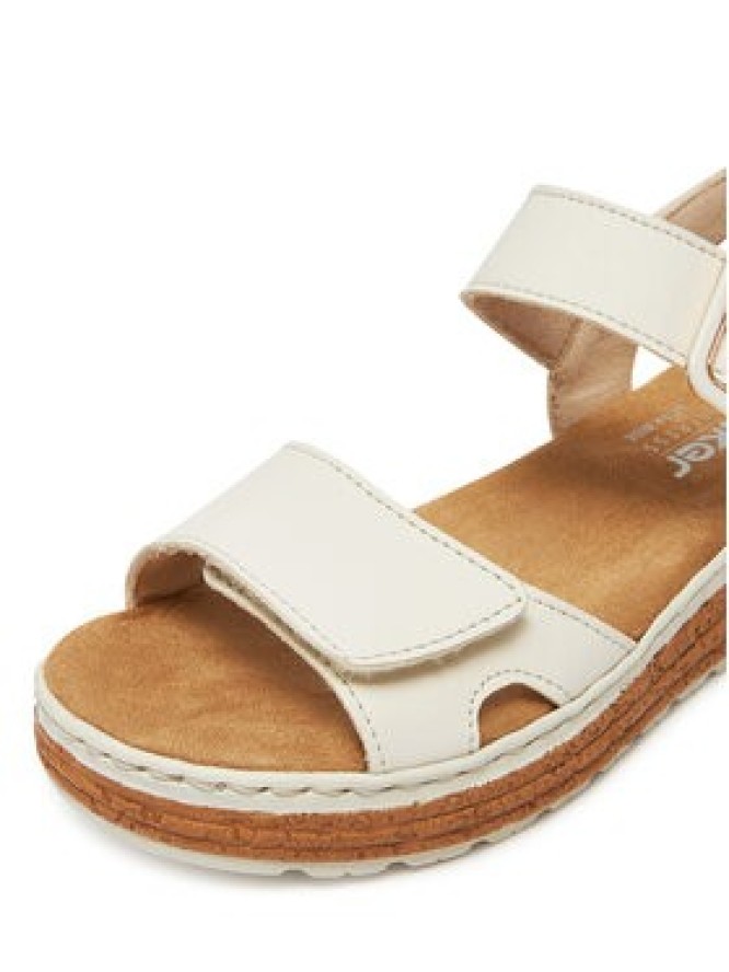 Rieker Sandały 62760-60 Beżowy