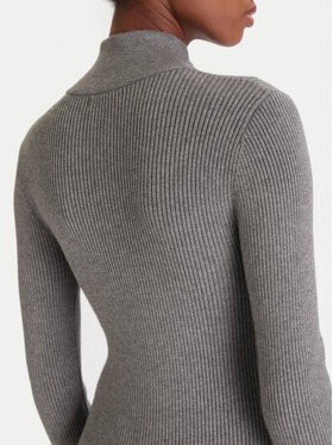 Guess Sukienka codzienna W5BK45 Z0572 Szary Slim Fit