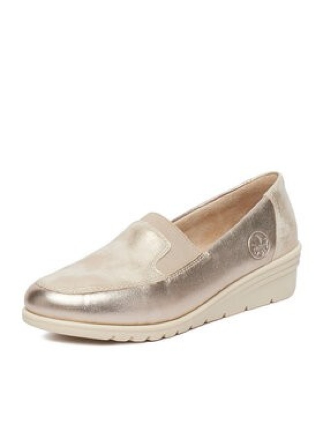 Rieker Półbuty L5351-60 Złoty