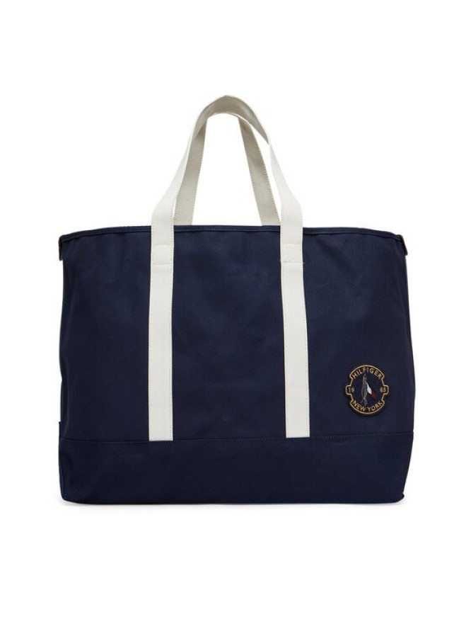 Tommy Hilfiger Torebka Th Summer Tote AM0AM13557 Granatowy