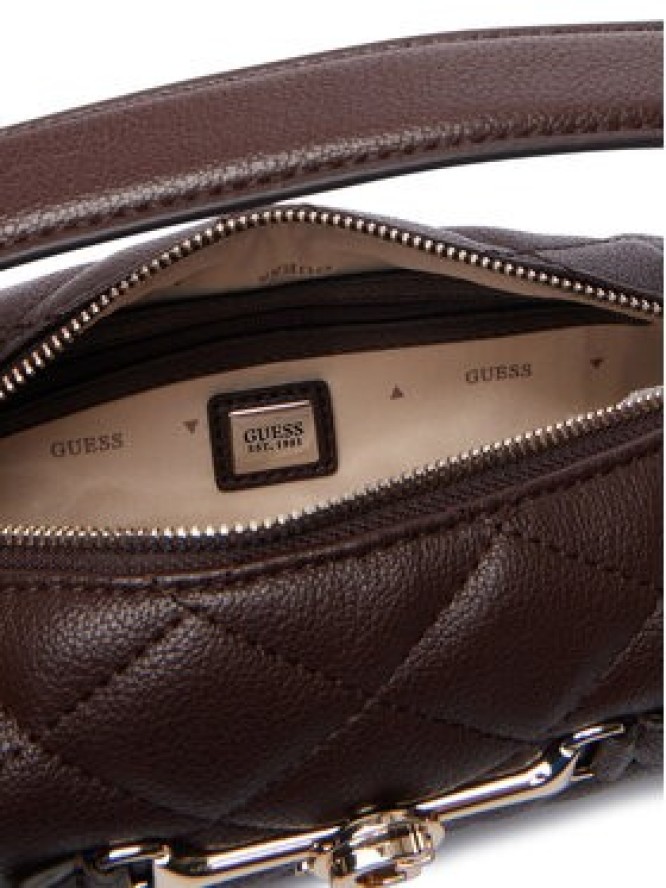 Guess Torebka Frances Mini HWQG22 41720 Brązowy