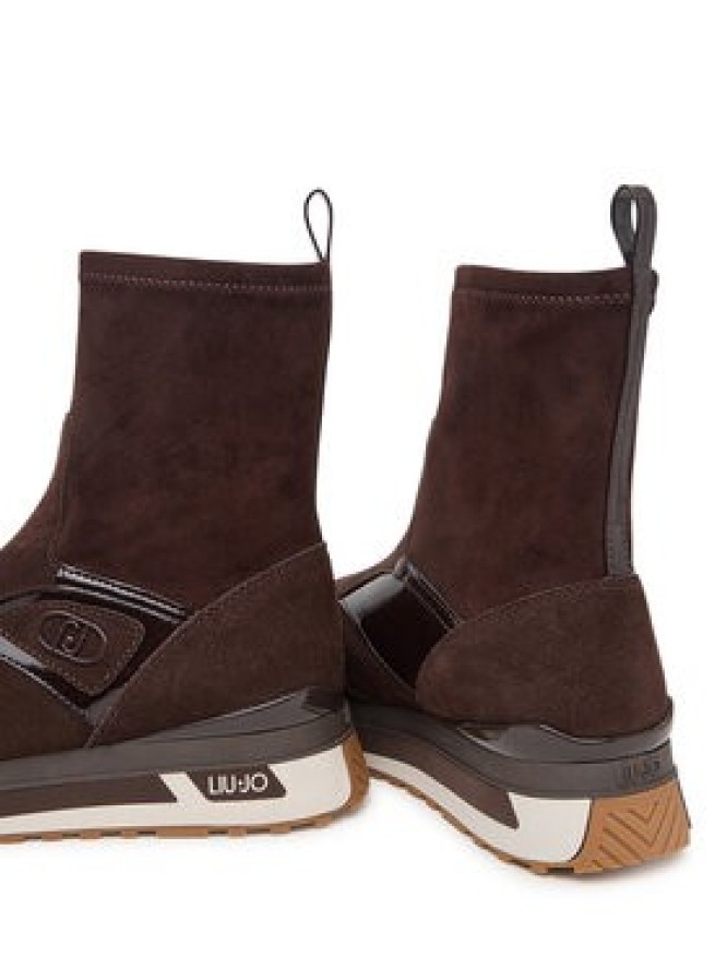 Liu Jo Sneakersy Maxi Wonder 104 BF6107 PX962 Brązowy