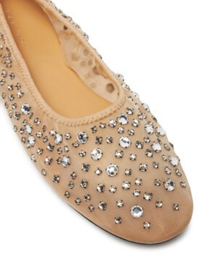 Tory Burch Baleriny 162066 Beżowy