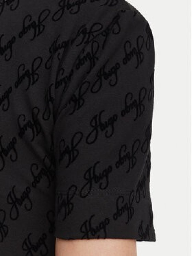 HUGO Body Flokky 50566691 Czarny Slim Fit