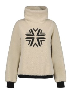 LUHTA Bluza polarowa "Iinatti" w kolorze beżowym rozmiar: XL