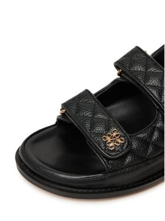 Nine West Sandały V1557-703-1 Czarny