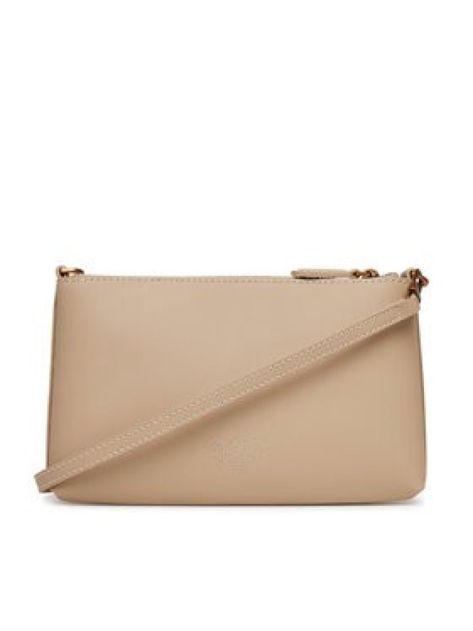 PINKO Torebka Flat Horizontal Mini PE 25 PCPL 104277 A2AN Beżowy