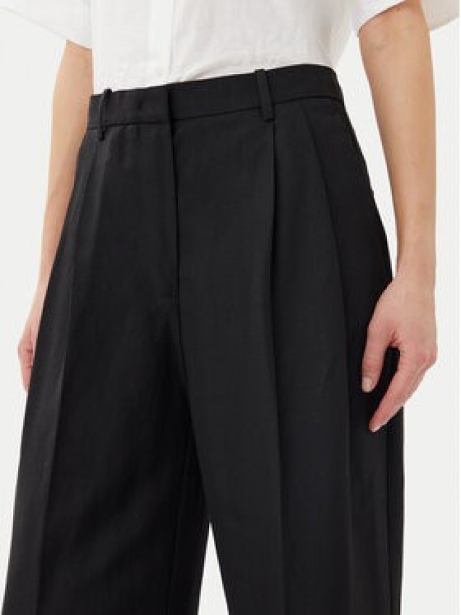 Tommy Hilfiger Spodnie materiałowe WW0WW45460 Czarny Relaxed Fit