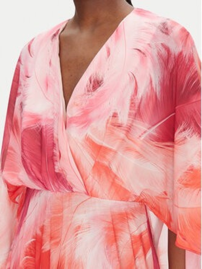 ACCESS FASHION Sukienka wieczorowa 53-3410-0025 Różowy Regular Fit