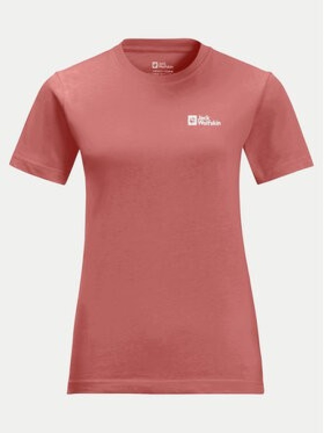 Jack Wolfskin T-Shirt Essential 1808352 Różowy Regular Fit