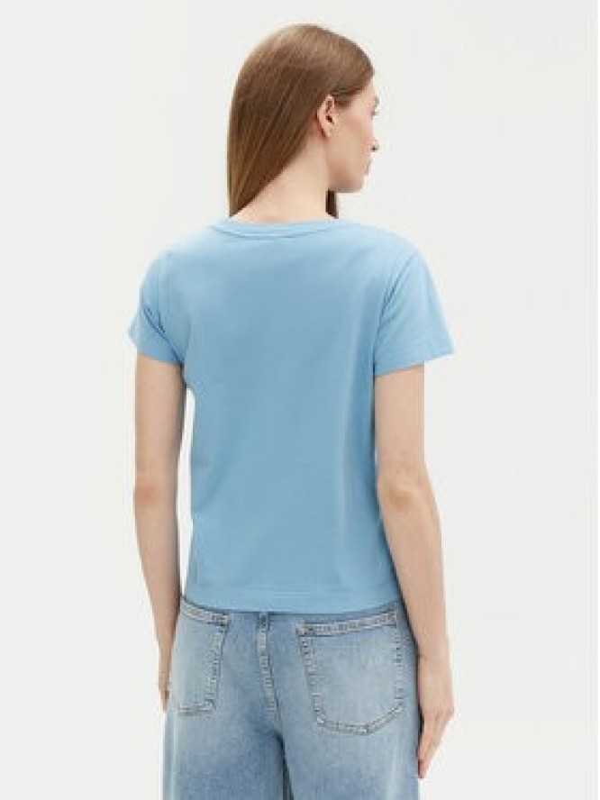 PINKO T-Shirt Basico 100373 Niebieski Regular Fit