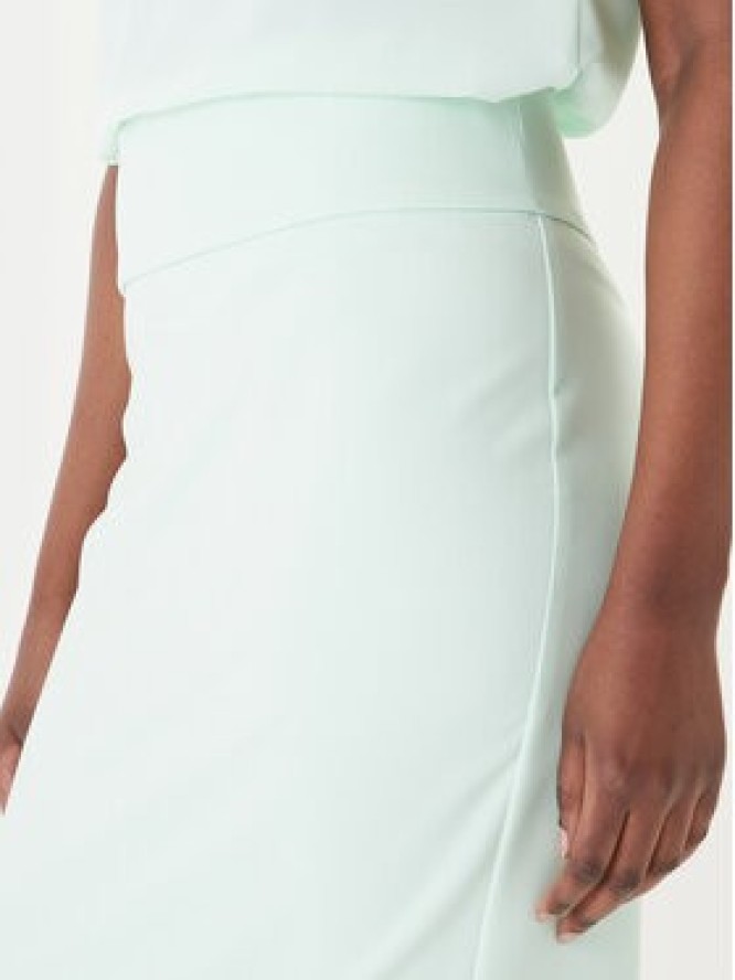 Rinascimento Spódnica ołówkowa CFC0128651003 Zielony Slim Fit