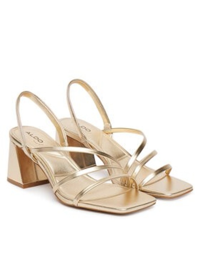 Aldo Sandały Atlanticus 14190606 Złoty
