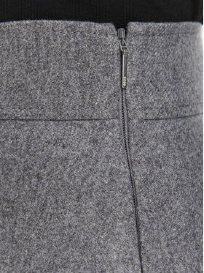 BOSS Spódnica trapezowa Vopala 50568806 Szary Regular Fit