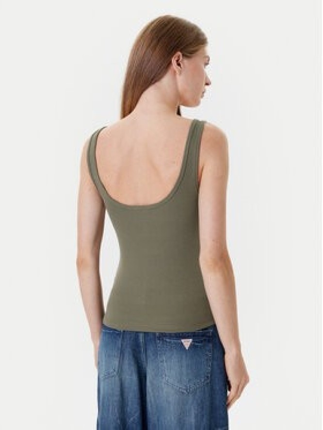Guess Jeans Top W5YP35 KA0H1 Khaki Regular Fit