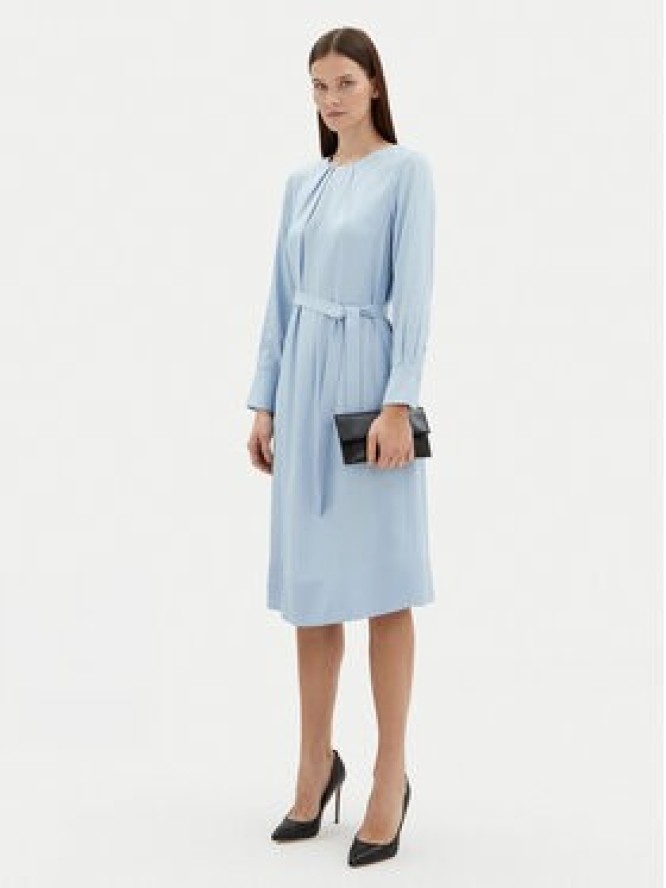 BOSS Sukienka codzienna Docelia 50530538 Niebieski Regular Fit