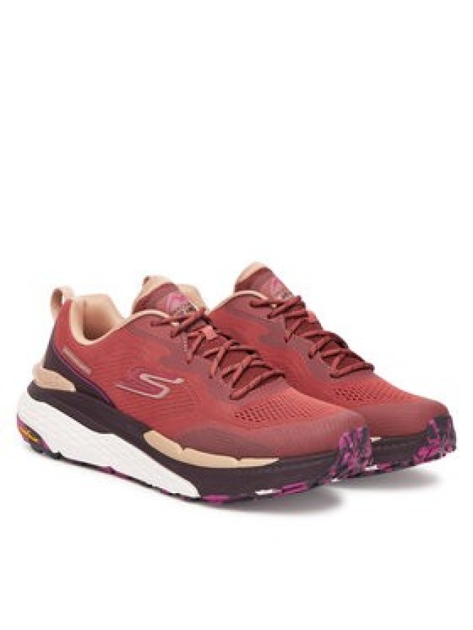 Skechers Buty do biegania Max Cushioning Elite Trail 2.0 129165/RUST Bordowy